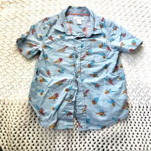 Cat and jack dinosaur print shirt